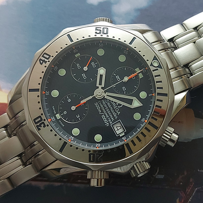 Omega Seamaster Divers Chronograph 300M Wristwatch Ref. 2598.80